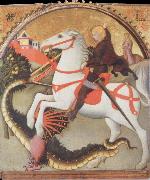 St.George and the Dragon, SANO di Pietro